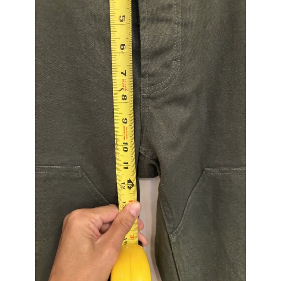 Taylor Stitch Double Knee Chore Canvas Work Pants Jeans 30 x 34 Olive green - Picture 10 of 10